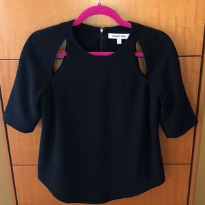 Elizabeth and James 3 Quarter Sleeve Top